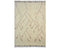 8x11 Moroccan Beige Hand Woven Wool Area Rug